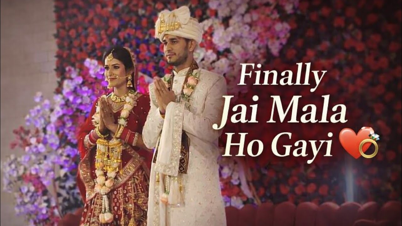 Finally Jai Mala Ho Gayi 💝 ❤️ || Akki mini vlogs || #Vlogs #trending #uttrakandi #viral #wedding