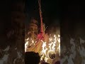 Kandakarnan Theyyam with 16 glowing fire torches