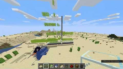 this is what happens when you put the random tick speed to 100000