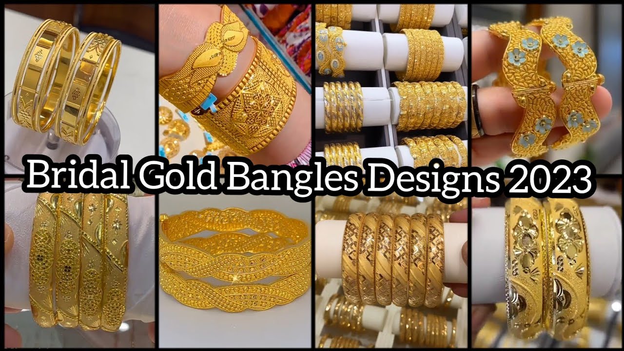 Latest Gold Bangles Designs with Weight 10 Grams | Kalyan