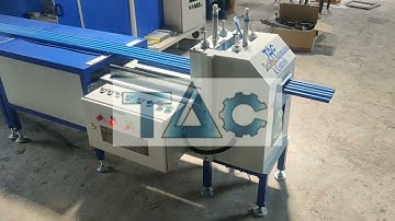 AUTOMATIC PVC PIPE CUTTING MACHINE