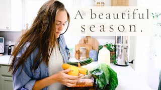 Eating from the Farmers Market and Garden | COOK WITH ME