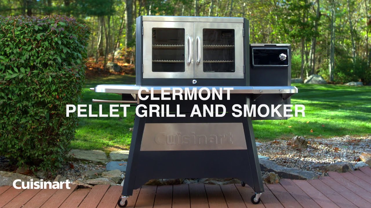 Cuisinart Clermont Pellet Grill and Smoker YouTube