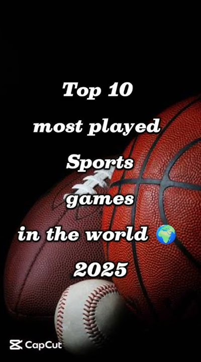 Most Played Sports Games