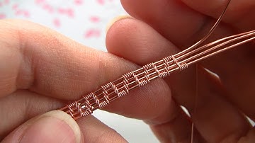 Tutorial Weaving Pattern 4 Base Wires