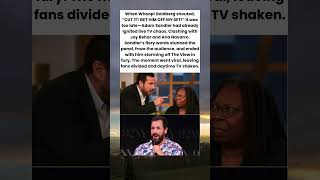 Adam Sandler Explodes on The View, Storms Off After Fiery Clash