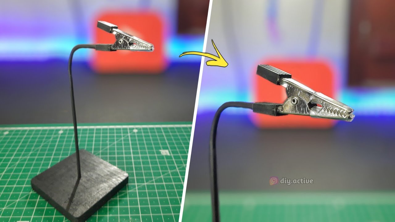 AMAZING 🤩 ।। how to make third hand for soldering ।। diy soldering