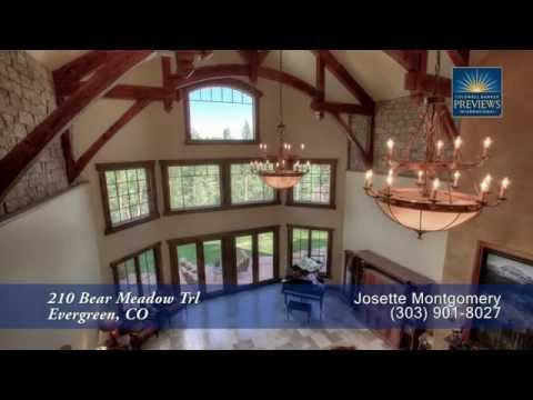 210 Bear Meadow Trl, Evergreen, CO home video tour
