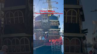 Турция Алания. Морская прогулка на пиратском корабле🔥#türkei2025