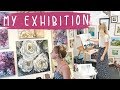 MY EXHIBITION | Floral Painting in Studio Gallery