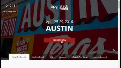 How to Create account Openstack Cloud At&t and Visa Austin summit