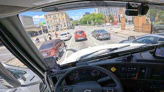 Driving A Semi In Downtown Louisville For The First Time.