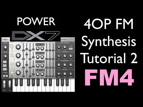 How To Learn Very Basics of FM Synthesis - FM4 Sound Design Tutorial Part 2 Tube Bells