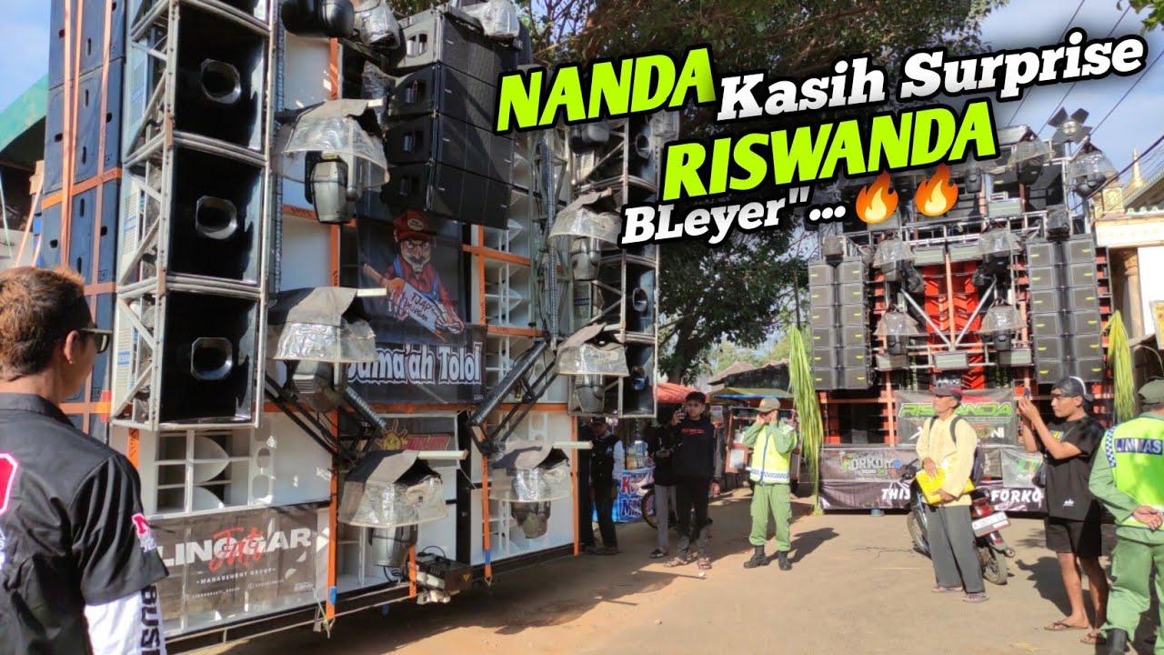 NANDA kasih Kejutan Masuk Lapangan Sambil Bleyer