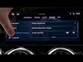 Comment éteindre le système sur MERCEDES-BENZ GLB (écran et audio)