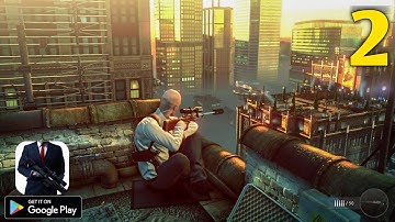 HITMAN SNIPER - GAMEPLAY , WALKTHROUGH | PART-2 | ANDROID,IOS | POWERPLAY GAMES