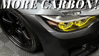 Adding MORE Carbon Fiber To My BMW F80 M3!! by Scoobyfreak86 2,920 views 2 months ago 13 minutes, 45 seconds