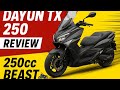 تجربة قيادة Scooter Dayun TX 250CC دايون تي اكس ٢٥٠ تسارع فرامل قوة اضائة وغيره 