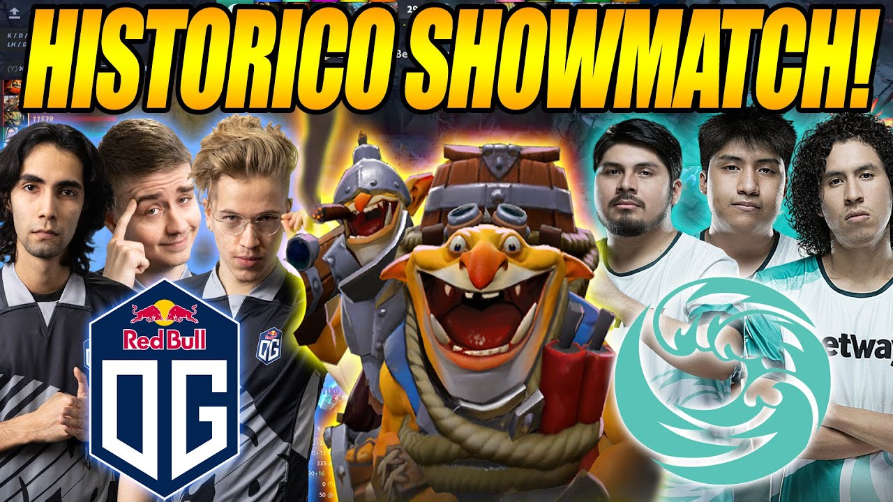 HISTORICO!! BEASTCOAST vs OG - BO1- SHOWMATCH PREVIEW ARTIFICIAL GAME DOTA 2