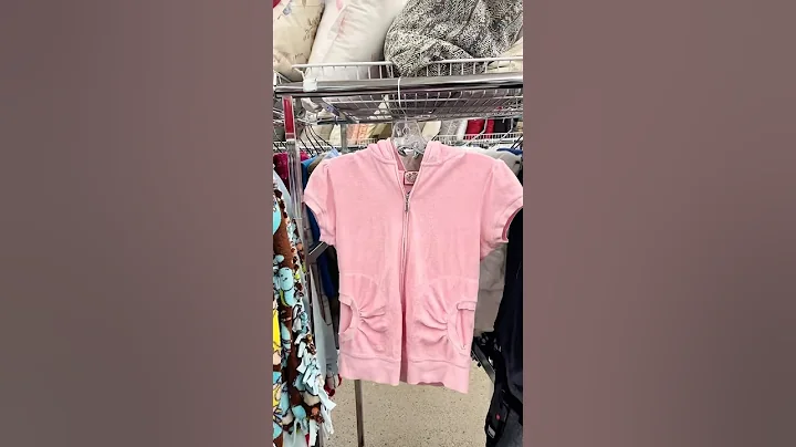 JUICY FOR $6??? #juicy #juicycouture #y2k #mcbling #2000s #thrift #fashion #thriftwithme #thrifthaul