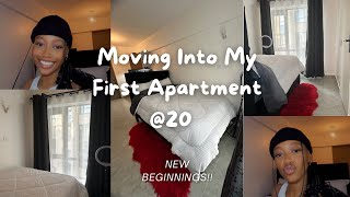 MOVING INTO MY FIRST APARTMENT !!@ 20 | Mini studio (Bedsitter) | New beginnings!!