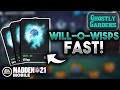 HOW TO GET WILL-O-WISPS w/ Ghostly Gardens! - Madden Mobile 21