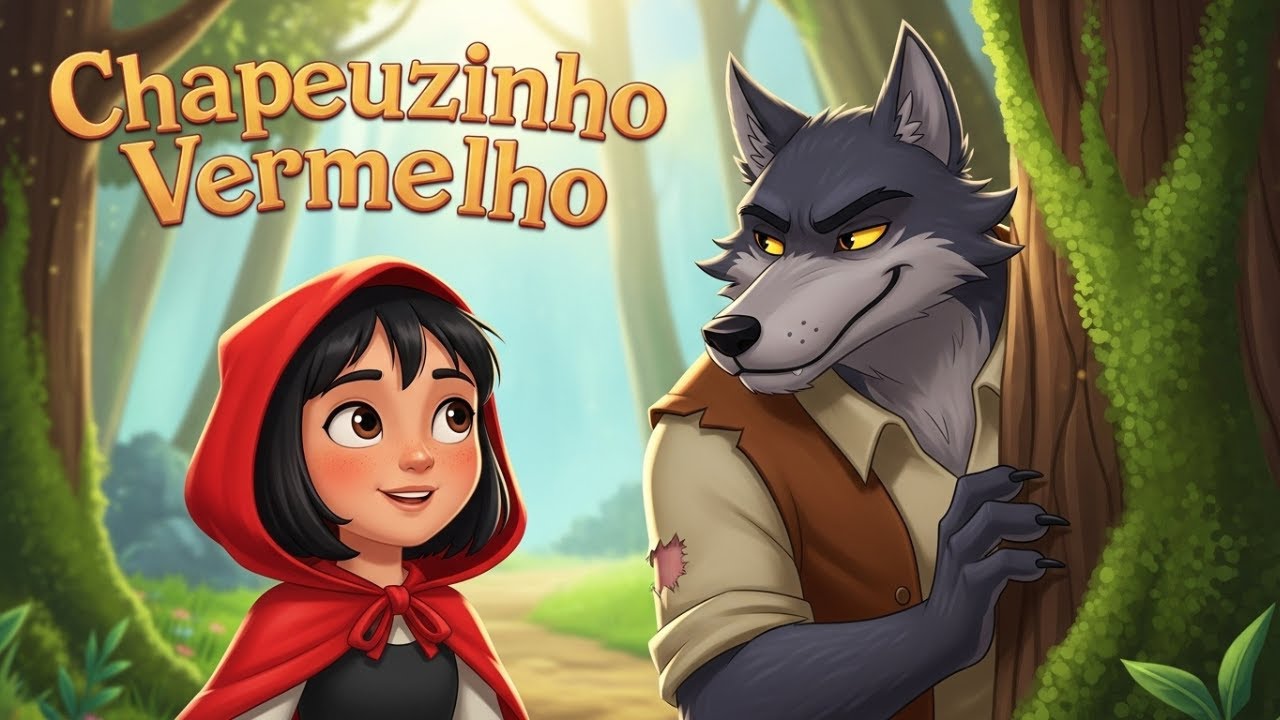Chapeuzinho Vermelho | A História Completa com Músicas | Contos de Fadas em Português