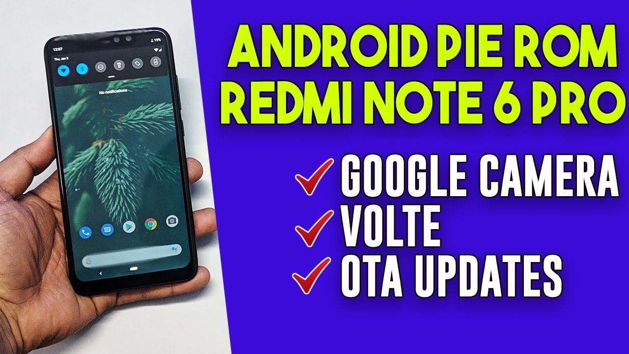 Pixel Experience Android PIE ROM for Redmi Note 6 Pro - YouTube