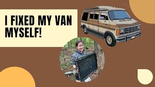 I fixed my van when the mechanic couldn't! | Solo Female Traveler Vanlife