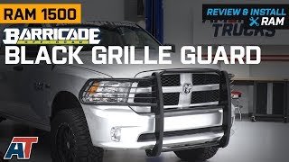 2009-2018 Ram Barricade Black Grille Guard Review & Install