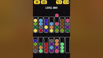 【Ball Sort Puzzle】Level.3681