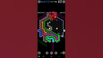 How To Solve Flow Free Hexes Inkblot Pack Level 113 15x14 Board Walk Through Solution Walkthrough