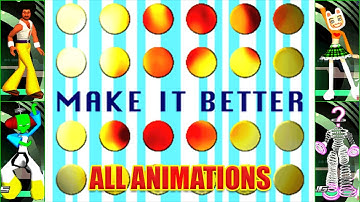 DDR 1stMIX: MAKE IT BETTER (All Animations)