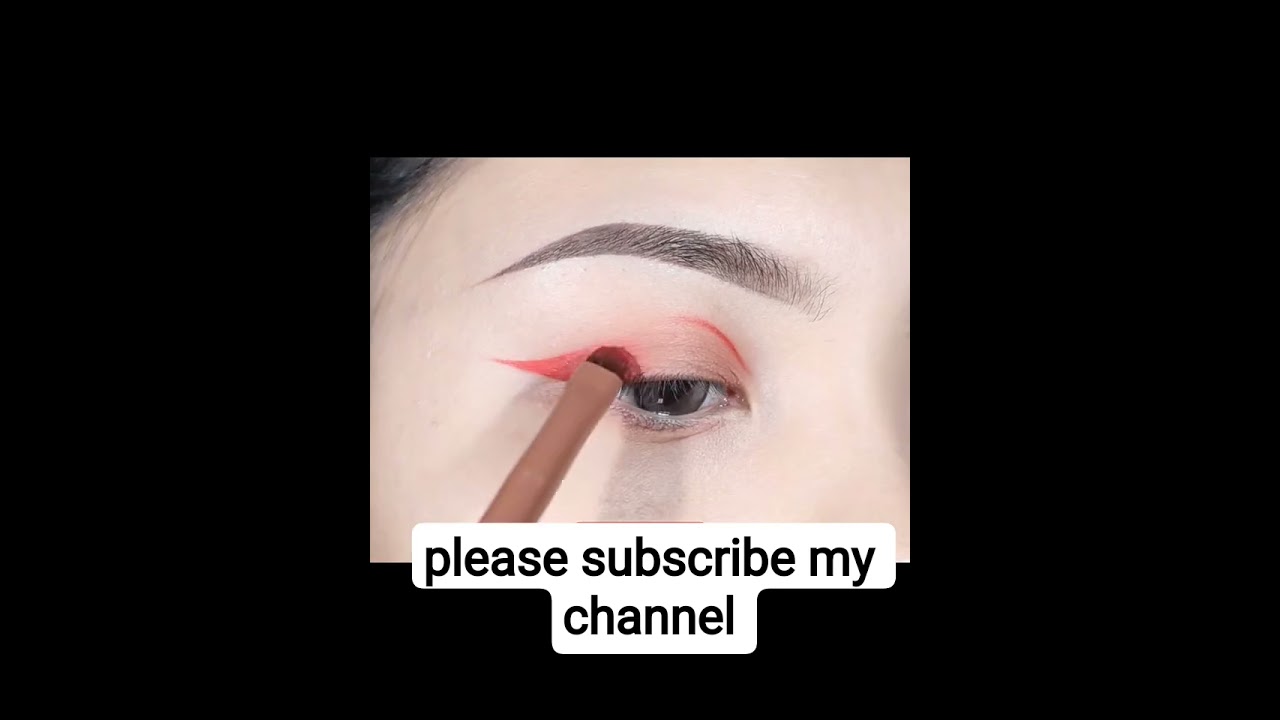 Red Flame Lotus Chinese Atmosphere Eye MakeupToday's eye makeup is very suitable for the national