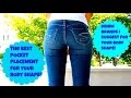 The BEST Pocket Placement/Jeans for Your Body Shape | Jalisa's Fashion Files