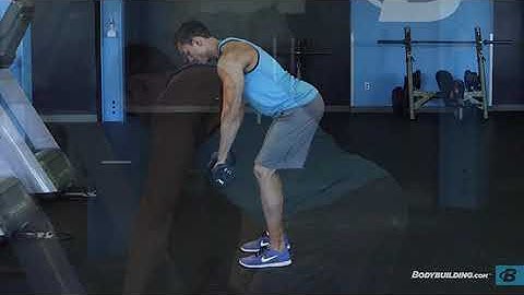 Dumbbell Rear Delt Row   Exercise Videos & Guides   Bodybuilding com