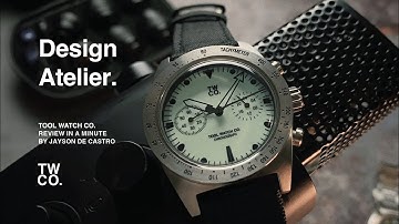 Toughest Chronograph for Everyday Wear? TWCO. Lumecore Hands-On Review | Design Atelier.