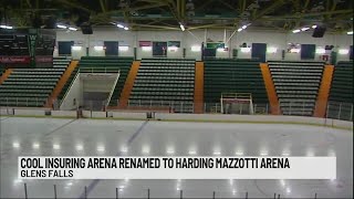 Cool Insuring Arena renamed to Harding Mazzotti Arena
