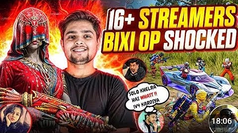 IPAX OP is SUS‼️[16+ Pro Streamers Claimed🔥] ‪@TheBixiOP‬​  & Conqueror Streamers Got Shocked🤯| BGMI