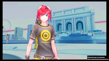 PS4 Digimon Story Cyber Sleuth Walkthrough part 1 Opening