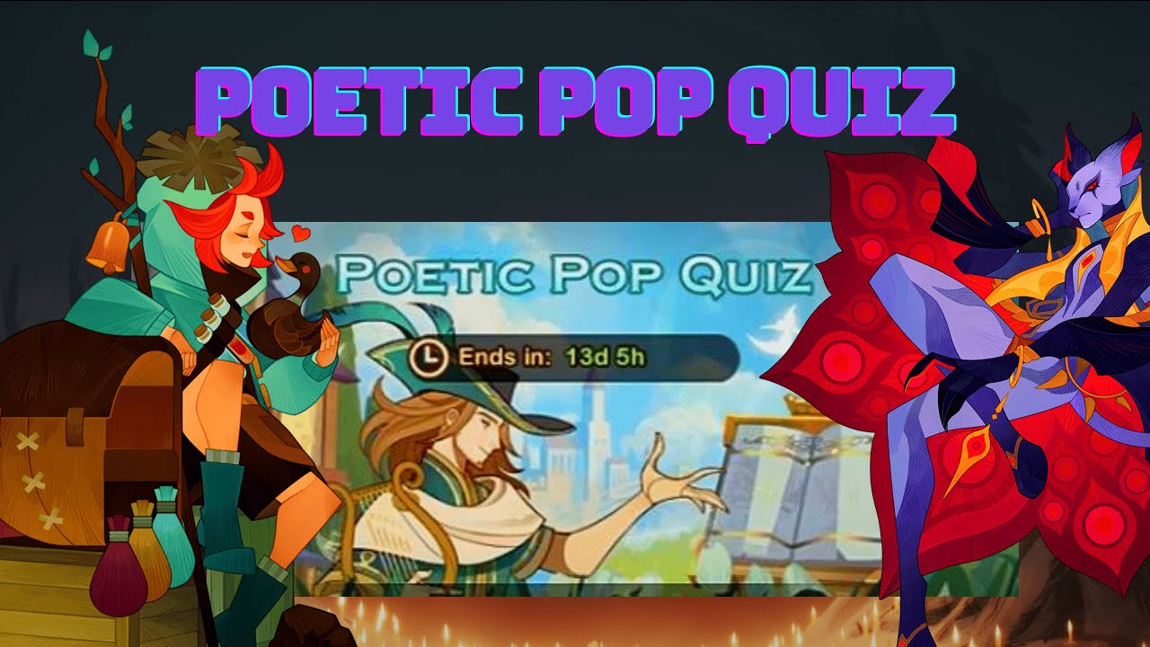 Poetic Pop Quiz Event [AFK ARENA] YouTube