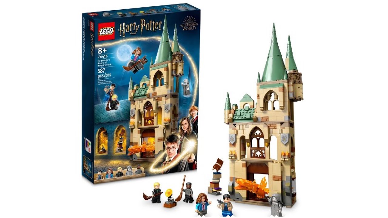 Combining EVERY LEGO Harry Potter Hogwarts Castle Sets (2021-2023