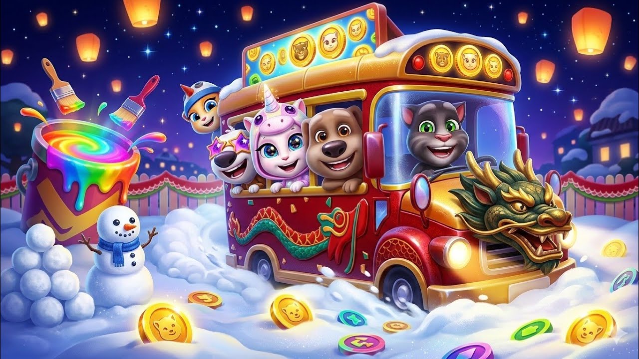 My Talking Tom Friends Gameplay Android ios 