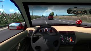 Honda Civic Modu ve Türkiye Haritası Yaması Euro Truck Simulator 2