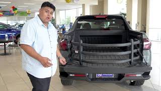 Match Highlights 2022 Hyundai Santa Cruz | How To Use The Bed Fence