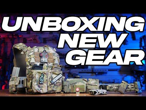 Unboxing New HRT Tactical Loadout | Plate Carrier, Pouches & More
