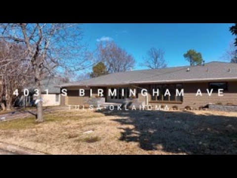 4031 S Birmingham Ave, Tulsa, OK home video tour