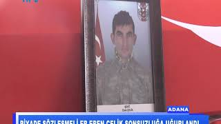 Piyade Sözleşmeli Er Eren Çelik Sonsuzluğa Uğurlandı