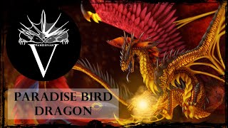 #013 - Paradise Bird Dragon - Speedpaint by PandiiVan