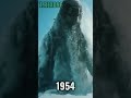 Godzilla Throughout the years in the Monsterverse | #godzilla #godzillaxkongthenewempire